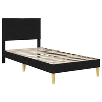 Struttura del letto Nero 80 x 200 cm Poliestere 3414926