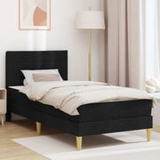 Struttura del letto Nero 90 x 190 cm Poliestere 3414931