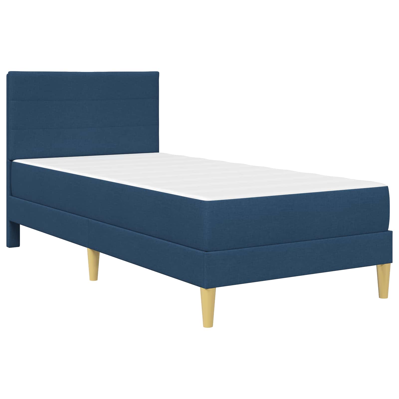 Struttura del letto Blu 90 x 190 cm Poliestere 3414933