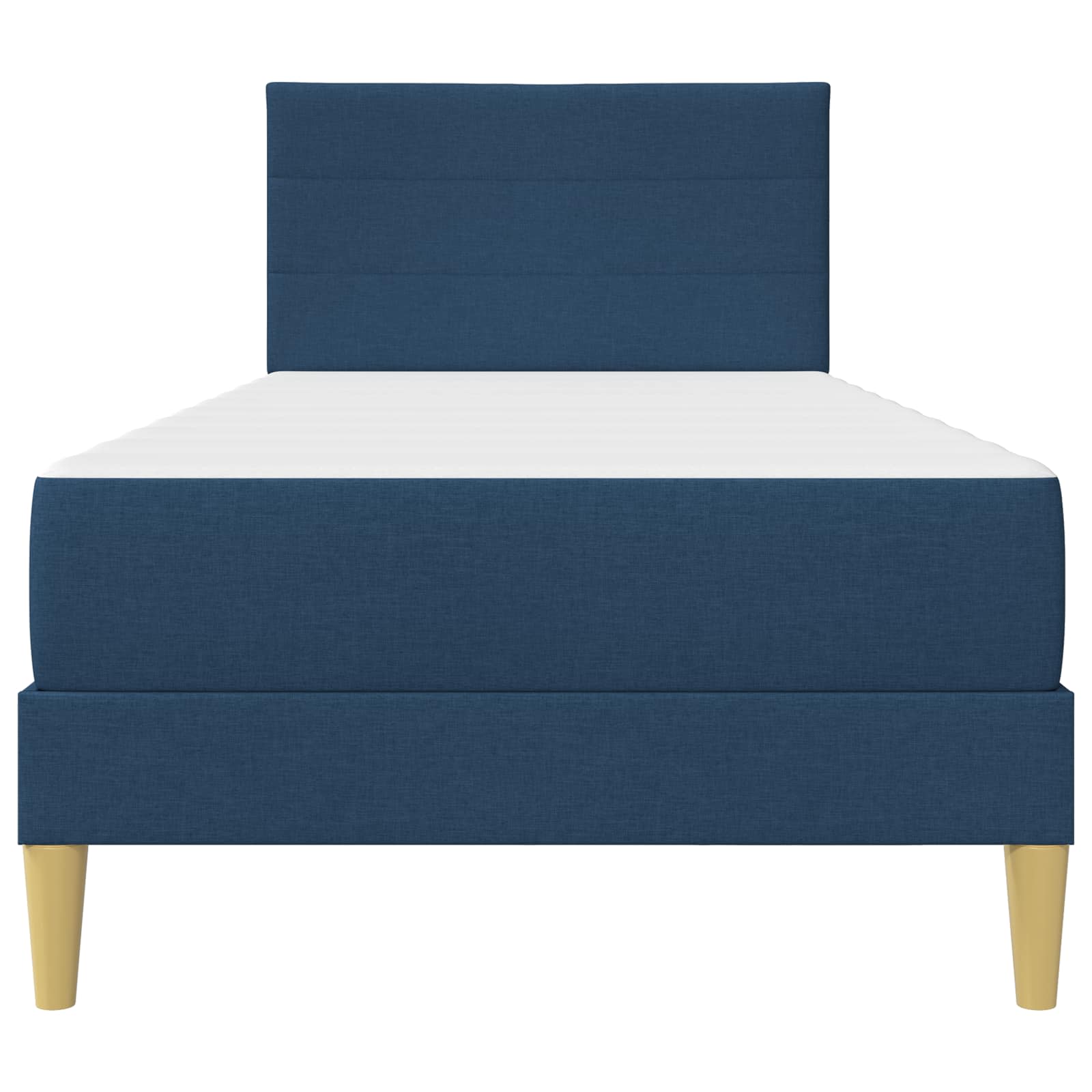Struttura del letto Blu 90 x 190 cm Poliestere 3414933