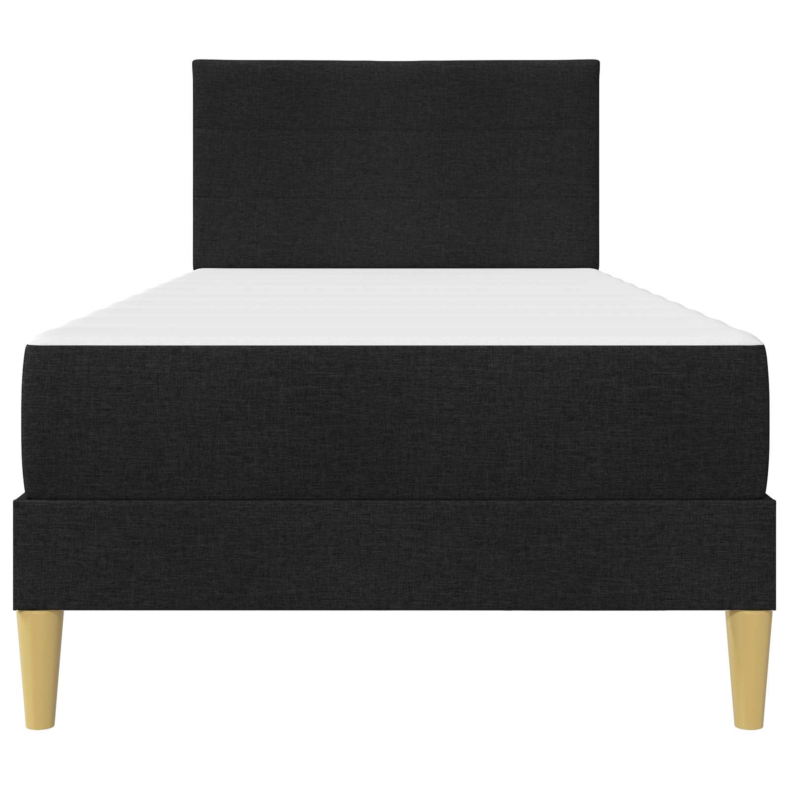 Struttura del letto Nero 100 x 200 cm Poliestere 3414941