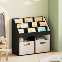 Libreria per Bambini Nero 72,5 x 29,5 x 69 cm Legno multistrato 892380