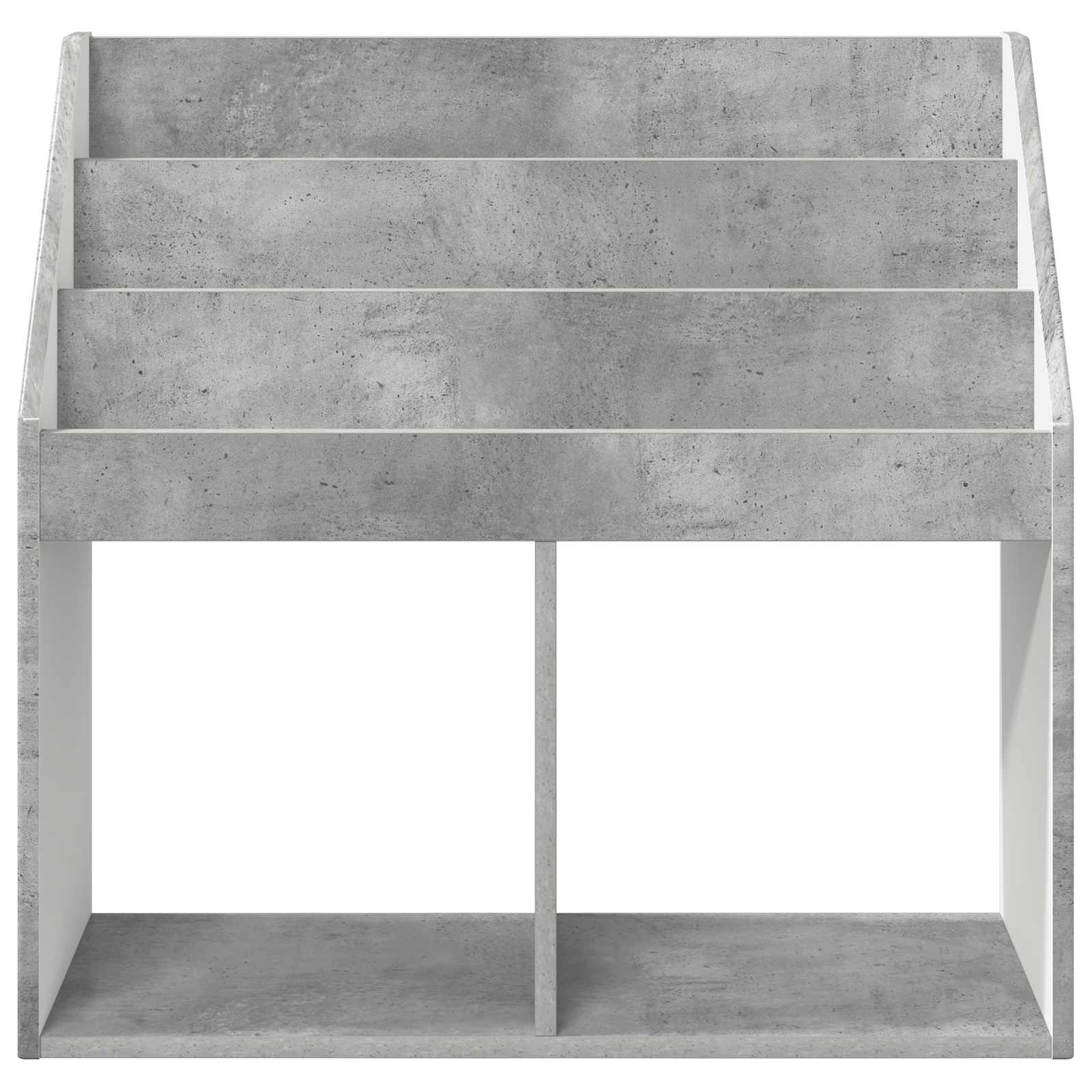 Libreria per Bambini Grigio cemento 72,5 x 29,5 x 69 cm 892382