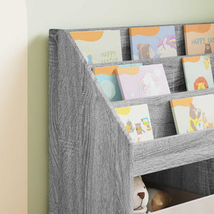 Libreria per Bambini Grigio Sonoma 72,5 x 29,5 x 69 cm 892385