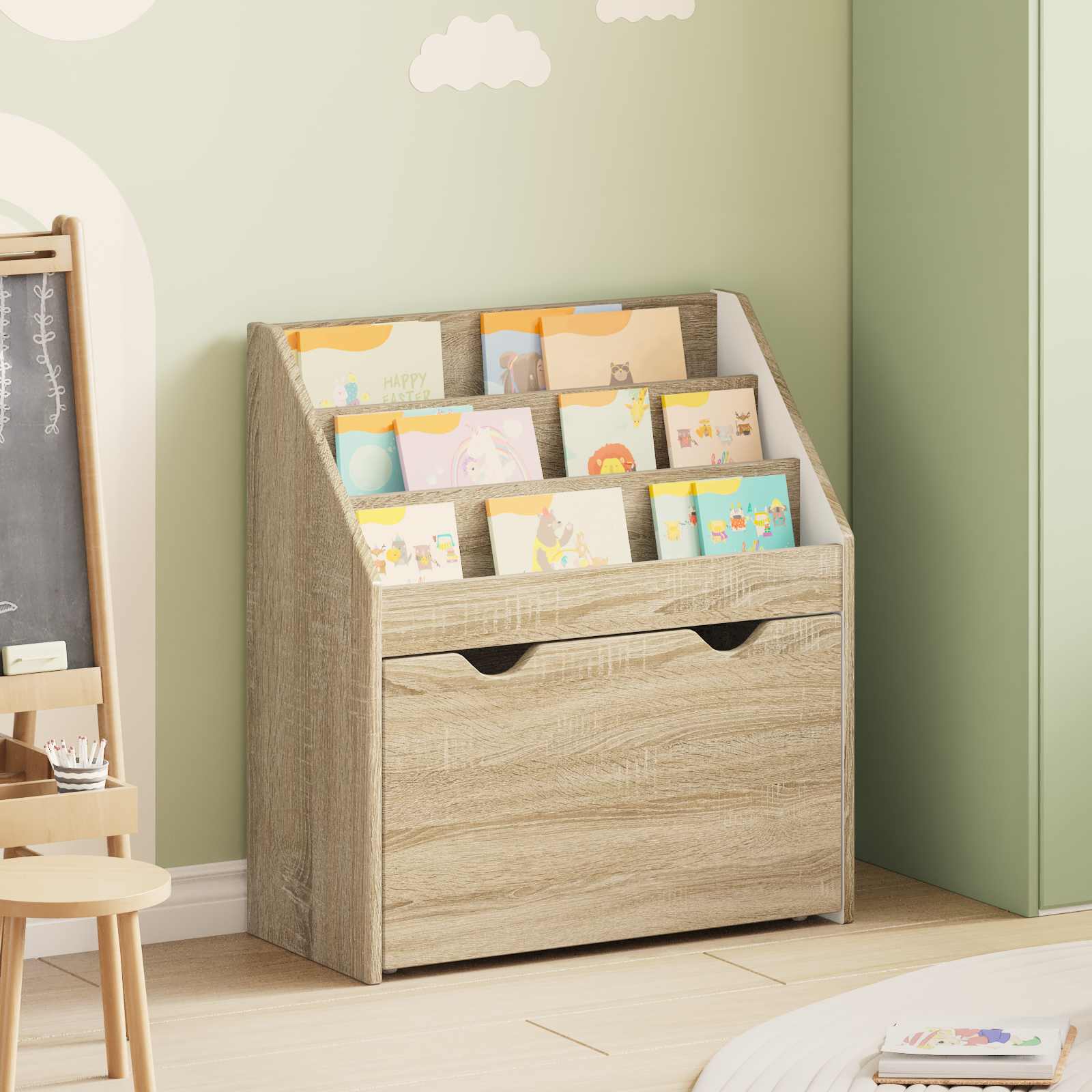 Libreria per Bambini Rovere Sonoma 60 x 29,5 x 69 cm 892391