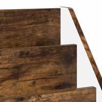 Libreria per Bambini con cassetto Rovere fumé 60 x 29,5 x 69 cm 892394