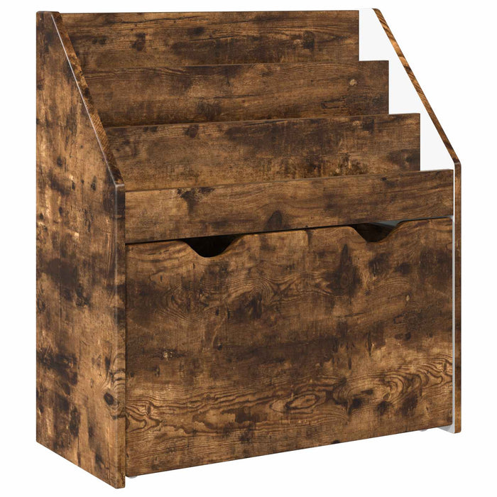 Libreria per Bambini con cassetto Rovere fumé 60 x 29,5 x 69 cm 892394