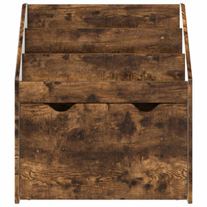 Libreria per Bambini con cassetto Rovere fumé 60 x 29,5 x 69 cm 892394