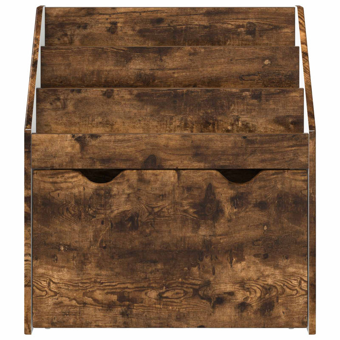 Libreria per Bambini con cassetto Rovere fumé 60 x 29,5 x 69 cm 892394