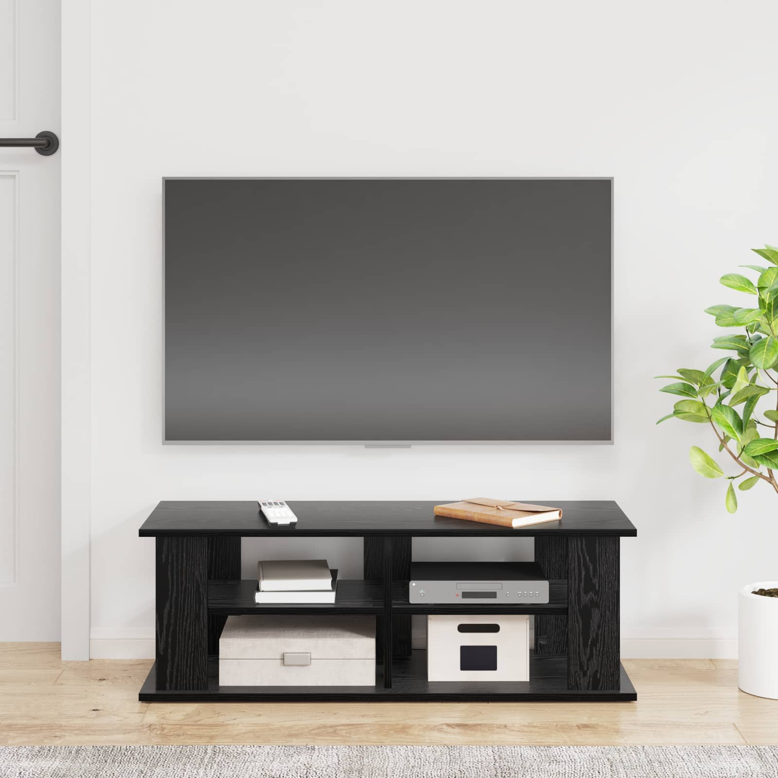 Supporto TV Rovere Nero 96 x 35 x 33,5 cm 8000397