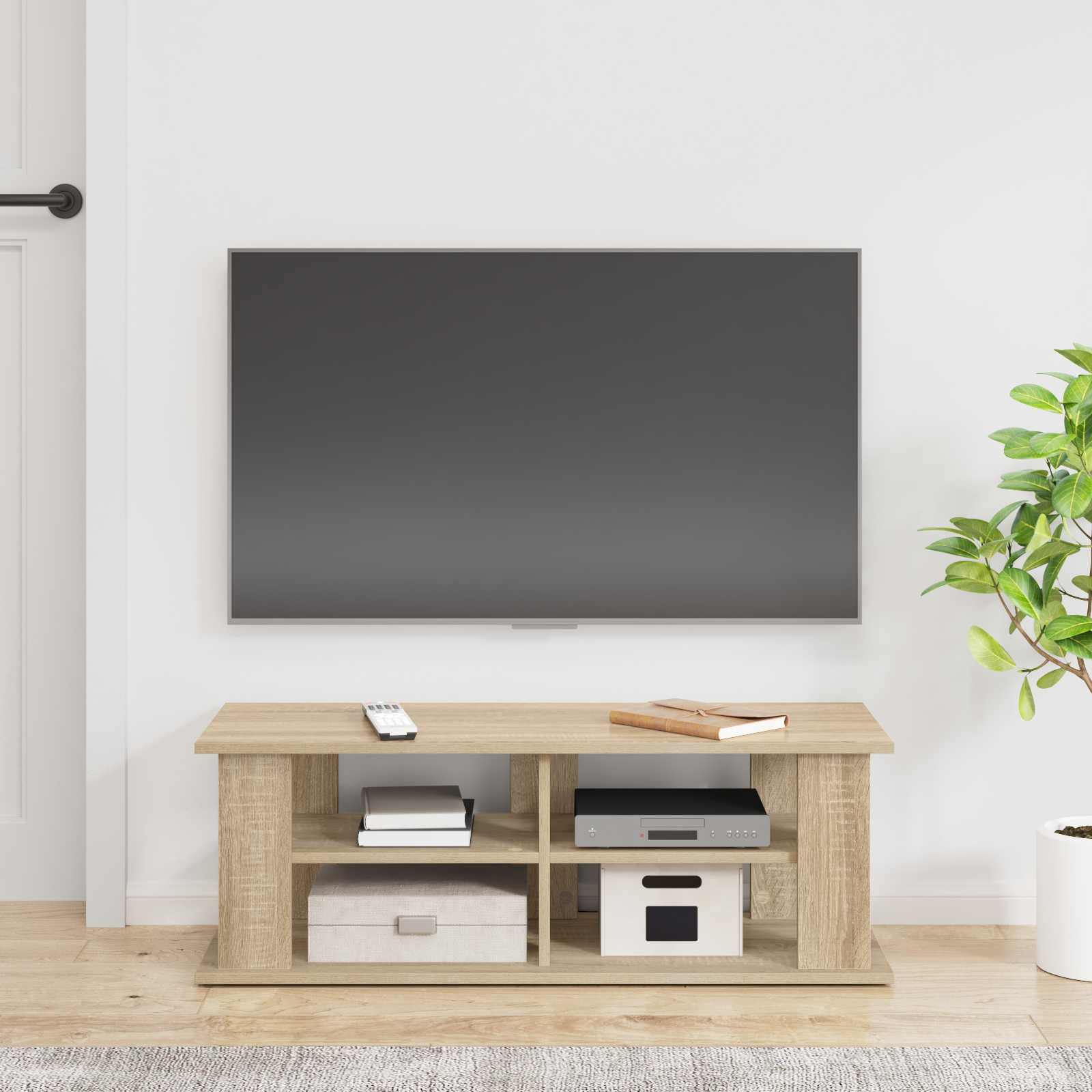 Supporto TV Rovere Sonoma 96 x 35 x 33,5 cm 8000398