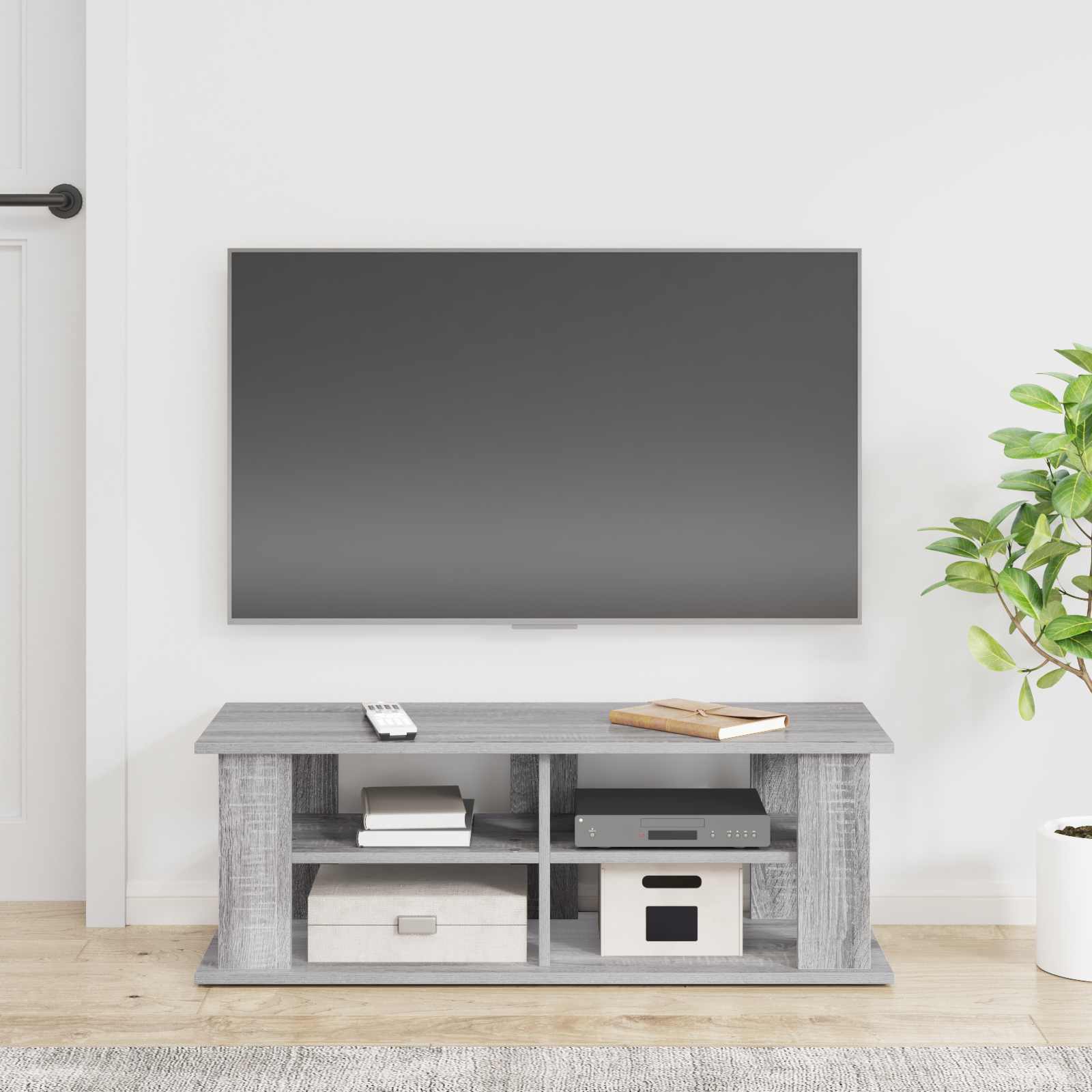 Supporto TV Grigio Sonoma 96 x 35 x 33,5 cm 8000401