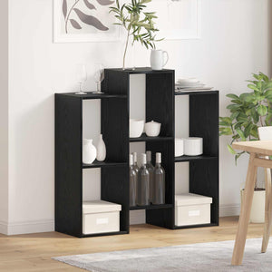 Credenza Rovere Nero 90 x 30 x 90 cm 8000405