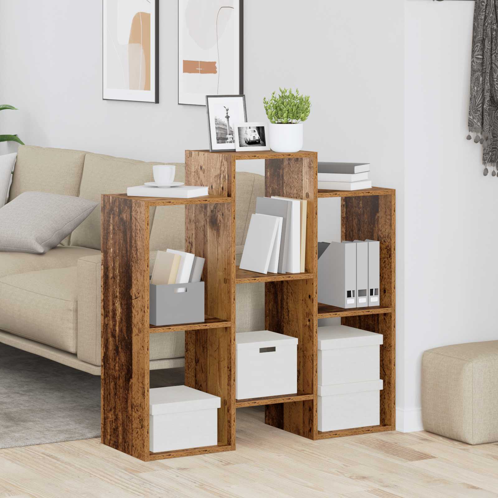 Credenza Legno vecchio 90 x 30 x 90 cm 8000410