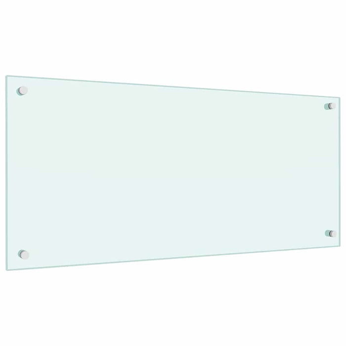 Rivestimento da Cucina 2 pcs Bianco 90 x 40 cm vetro temperato 3415419