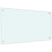 Rivestimento da Cucina 2 pcs Bianco 90 x 50 cm vetro temperato 3415420