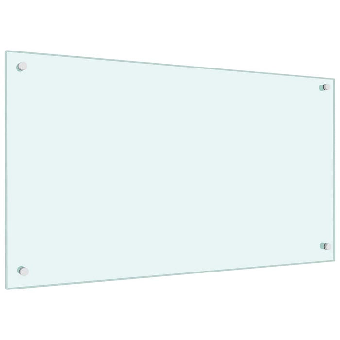 Rivestimento da Cucina 2 pcs Bianco 90 x 50 cm vetro temperato 3415420