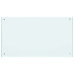 Rivestimento da Cucina 2 pcs Bianco 90 x 50 cm vetro temperato 3415420