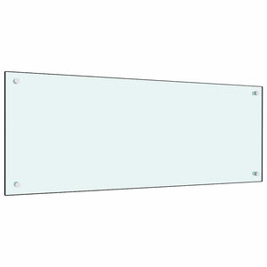 Rivestimento da Cucina 2 pcs Bianco 100 x 40 cm vetro temperato 3415422