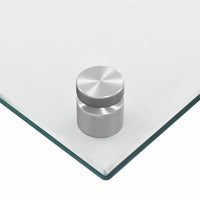 Rivestimento da Cucina 2 pz-Set di 2 Paraschizzi per Cucina Trasparente 90 x 40 cm 999647