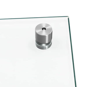 Rivestimento da Cucina 2 pz-Set di 2 Paraschizzi per Cucina Trasparente 90 x 40 cm 999647