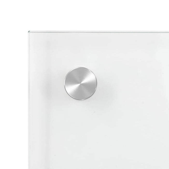 Rivestimento da Cucina 2 pz-Set di 2 Paraschizzi per Cucina Trasparente 90 x 50 cm 601228