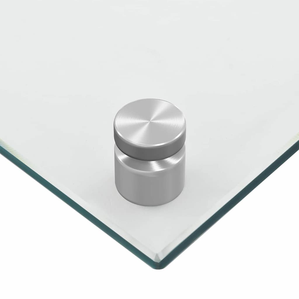 Rivestimento da Cucina 2 pz-Set di 2 Paraschizzi per Cucina Trasparente 90 x 50 cm 601228