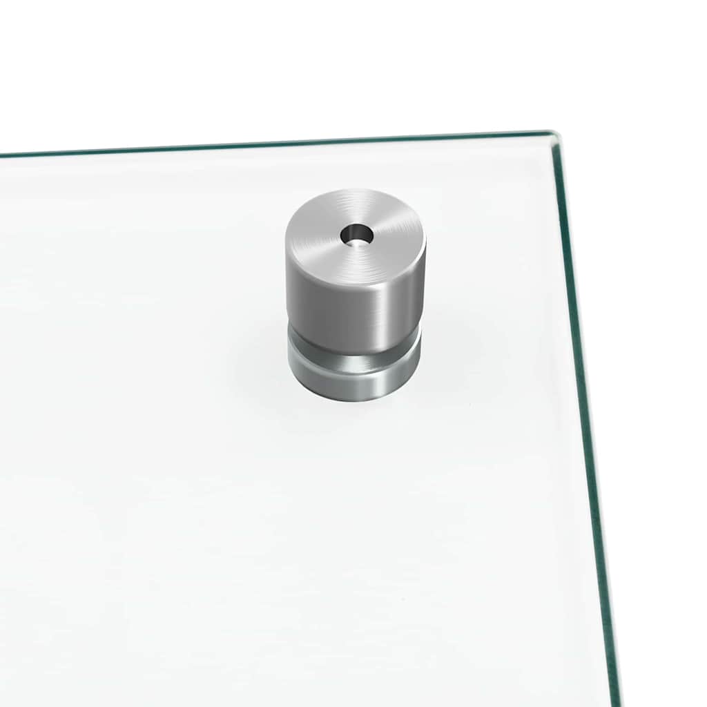 Rivestimento da Cucina 2 pz-Set di 2 Paraschizzi per Cucina Trasparente 90 x 60 cm 163533