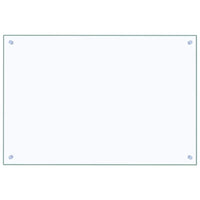 Rivestimento da Cucina 2 pcs Trasparente 90 x 60 cm 3415430