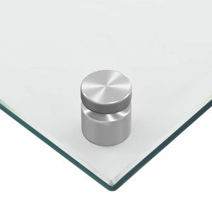 Rivestimento da Cucina 2 pz-Set di 2 Paraschizzi per Cucina Trasparente 100 x 50 cm 335742