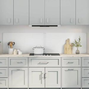 Rivestimento da Cucina 2 pz-Set di 2 Paraschizzi per Cucina Trasparente 100 x 50 cm 335742