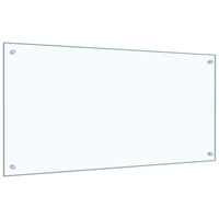 Rivestimento da Cucina 2 pcs Trasparente 100 x 50 cm 3415432