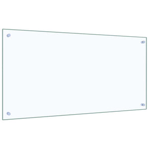 Rivestimento da Cucina 2 pcs Trasparente 100 x 50 cm 3415432