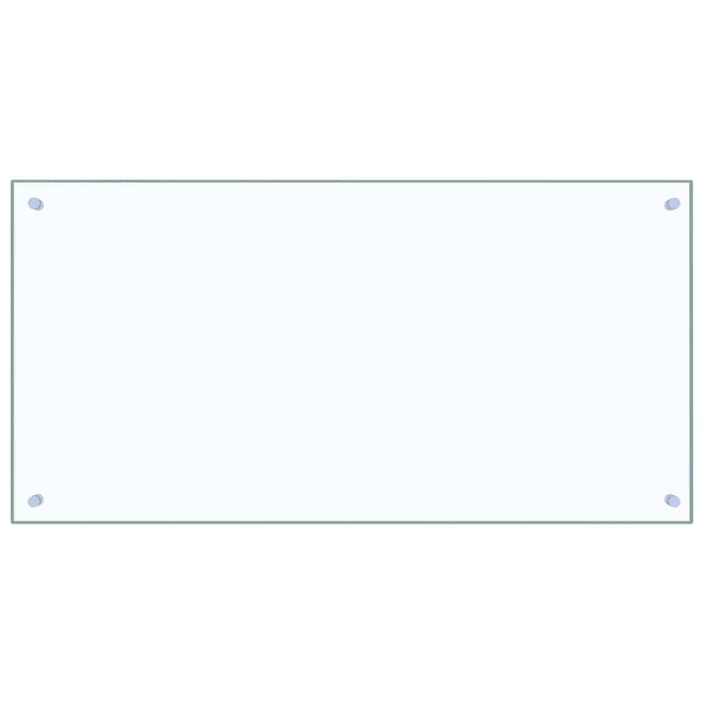 Rivestimento da Cucina 2 pcs Trasparente 100 x 50 cm 3415432