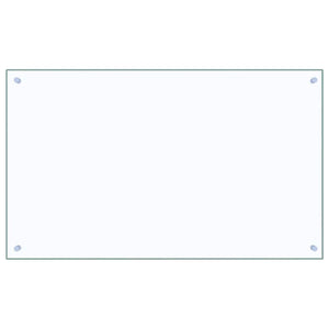 Rivestimento da Cucina 2 pcs Trasparente 100 x 60 cm 3415433