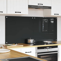 Rivestimento da Cucina 2 pz-Set di 2 Paraschizzi per Cucina Grigio scuro 70 x 60 cm
