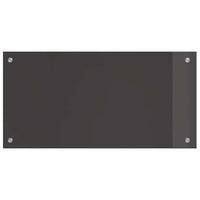 Rivestimento da Cucina 2 pcs Grigio scuro 80 x 40 cm 3415461