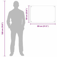 Rivestimento da Cucina 2 pcs Grigio scuro 80 x 60 cm 3415463