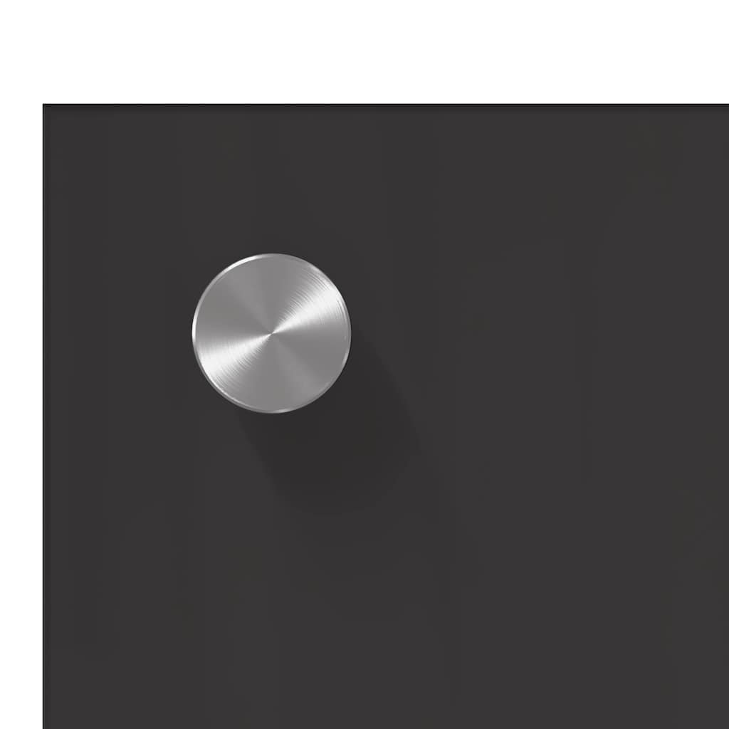 Rivestimento da Cucina 2 pz-Set di 2 Paraschizzi per Cucina Grigio scuro 90 x 40 cm