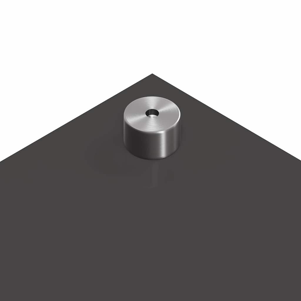 Rivestimento da Cucina 2 pz-Set di 2 Paraschizzi per Cucina Grigio scuro 90 x 60 cm