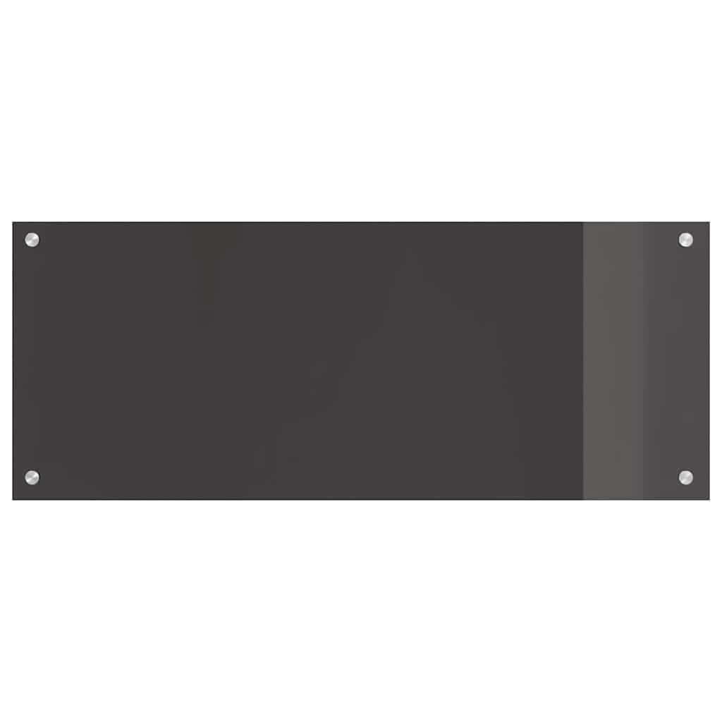 Rivestimento da Cucina 2 pcs Grigio scuro 100 x 40 cm 3415467