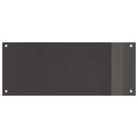 Rivestimento da Cucina 2 pcs Grigio scuro 100 x 40 cm 3415467