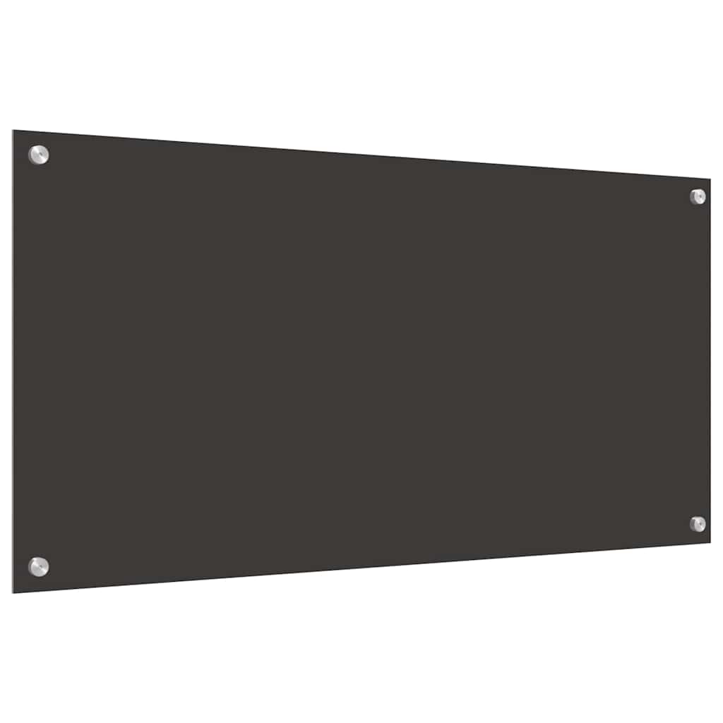 Rivestimento da Cucina 2 pcs Grigio scuro 100 x 50 cm 3415468