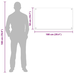 Rivestimento da Cucina 2 pcs Grigio scuro 100 x 50 cm 3415468