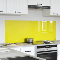 Rivestimento da Cucina 2 pcs Giallo 70 x 50 cm vetro temperato 3415471