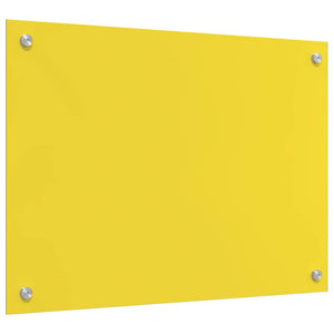 Rivestimento da Cucina 2 pcs Giallo 70 x 50 cm vetro temperato 3415471