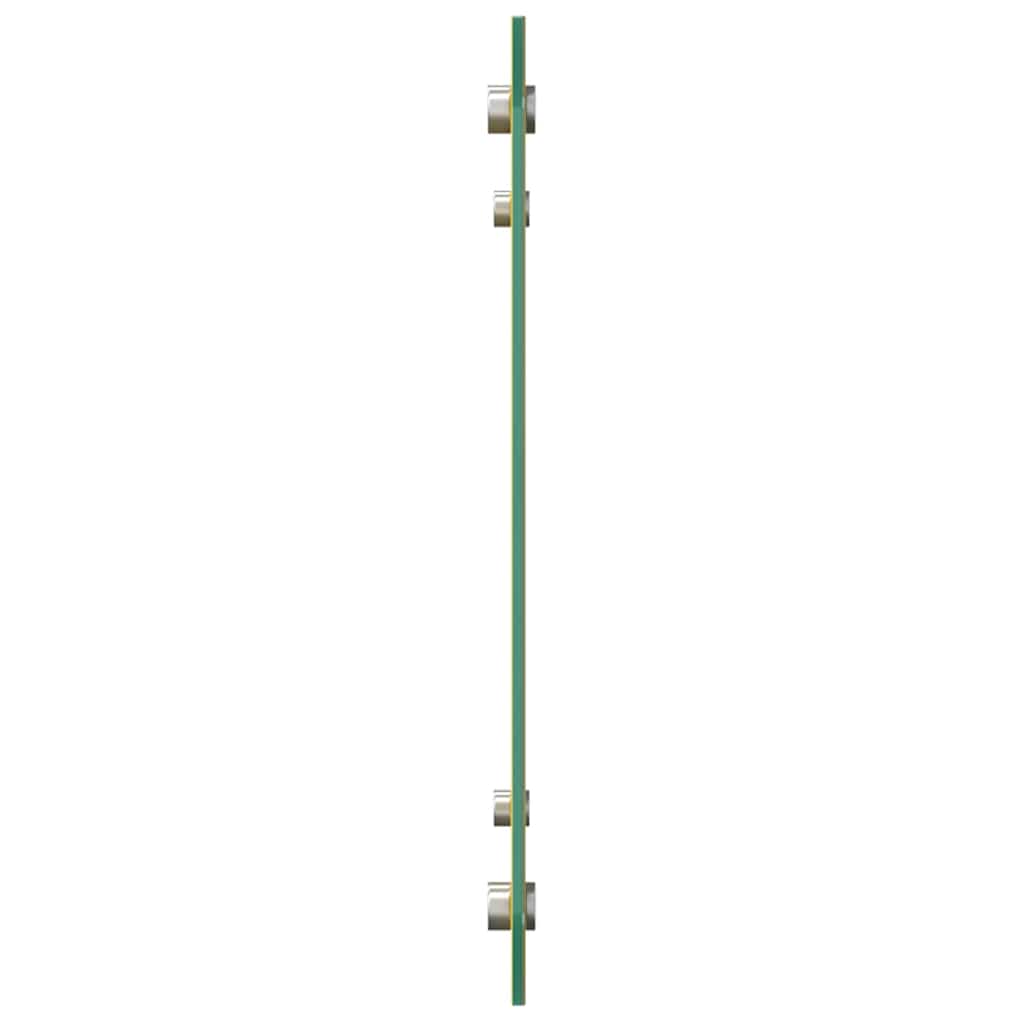 Rivestimento da Cucina 2 pz-Set di 2 Paraschizzi per Cucina Giallo 80 x 40 cm vetro temperato