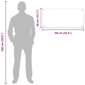 Rivestimento da Cucina 2 pcs Giallo 90 x 40 cm vetro temperato 3415476