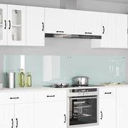 Rivestimento da Cucina 2 pcs Bianco 120 x 50 cm vetro temperato 3415486
