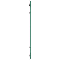 Rivestimento da Cucina 2 pz-Set di 2 Paraschizzi per Cucina Nero 110 x 50 cm vetro temperato